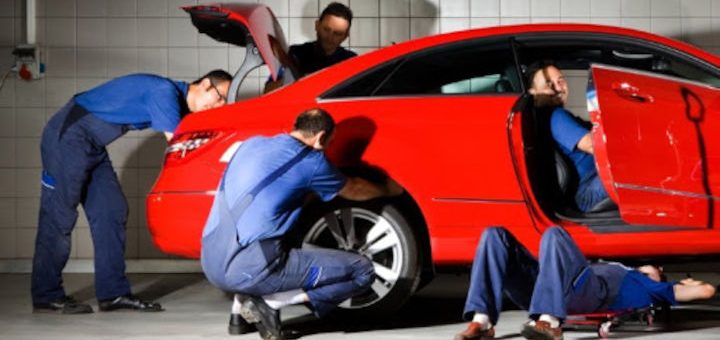 осмотр авто